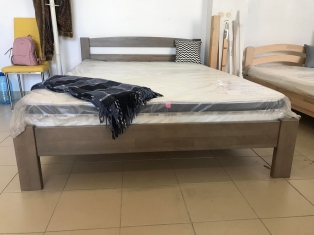 Ліжко Студент 1.6х2 бук щит